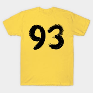 Number 93 T-Shirt